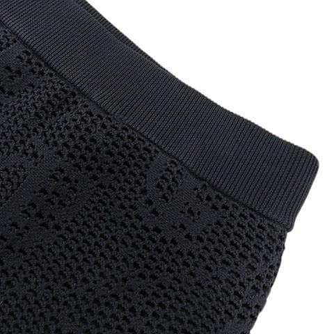 【美品】パーリーゲイツ ニット メッシュスカート サイズ1 [M5874]