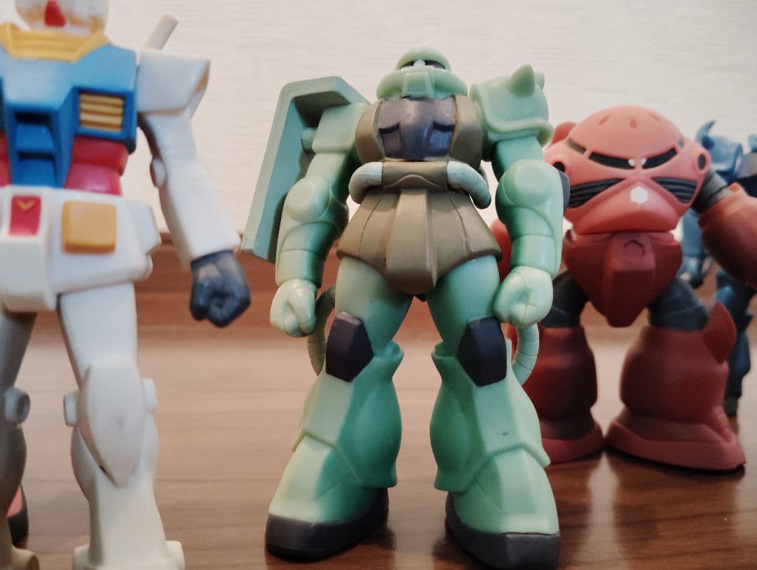 初代　機動戦士ガンダム　フィギアセット　ソフビ（オマケ付き）