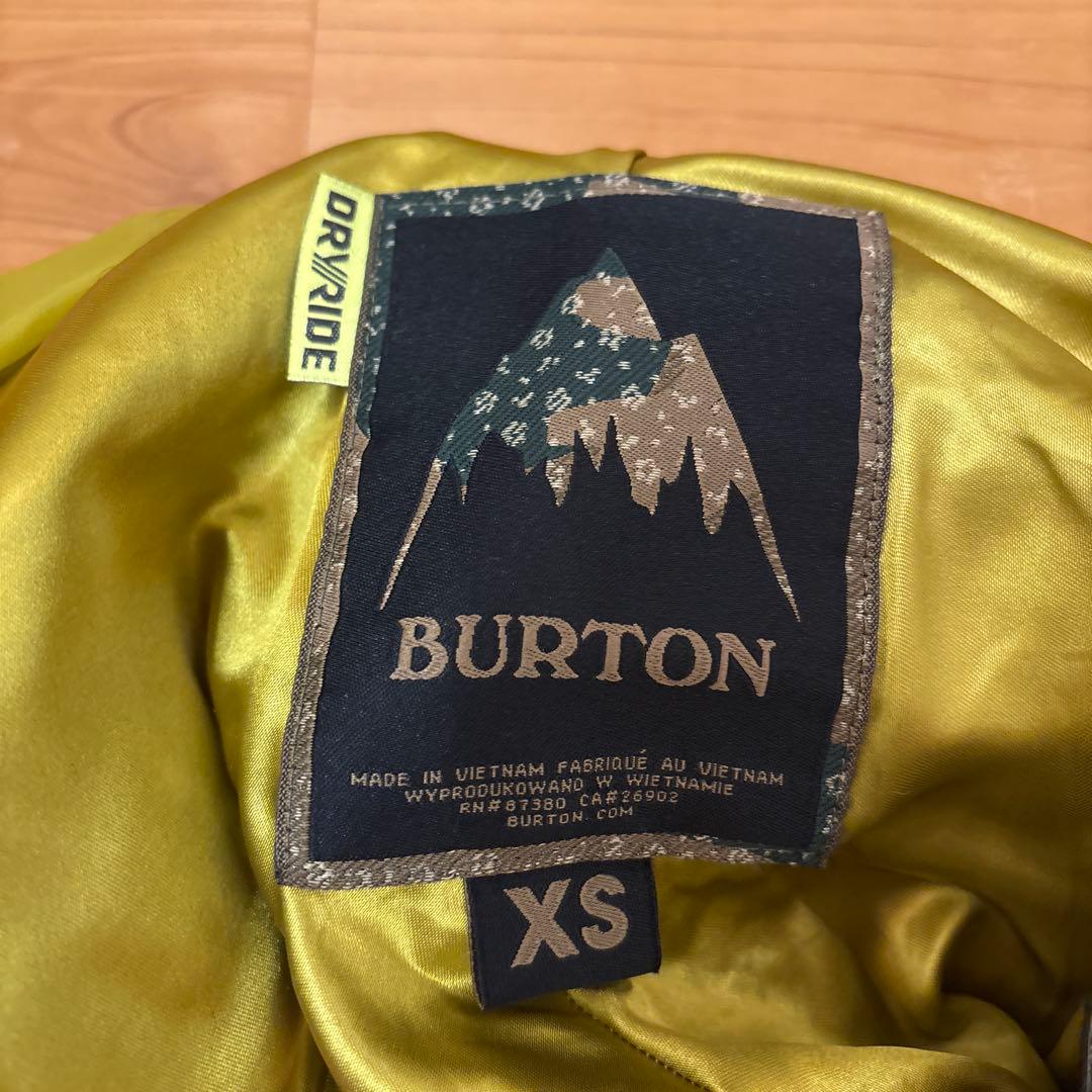 BURTON レディース　ガールズ　XS スノーボードウエア　上下セット