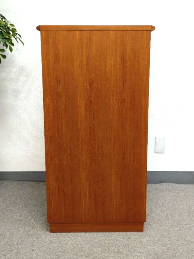 ヴィンテージ 木製タンス 刺繍装飾引き出し付き 刺繍 5段チェスト