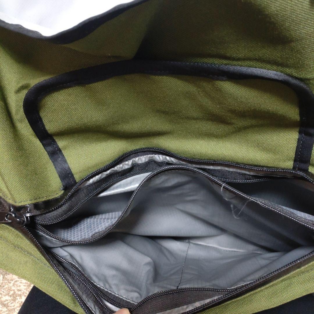 ミッションワークショップ　カーキ　メッセンジャーバック