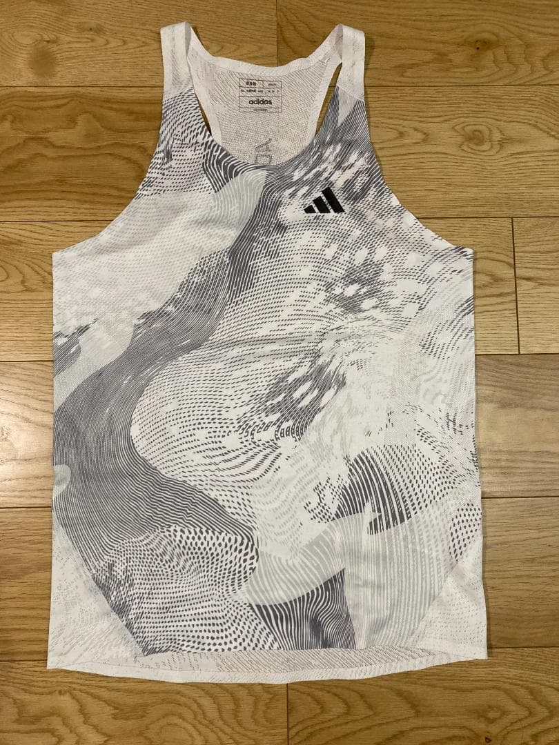 アディダス　アディゼロ　 シングレット　メンズSサイズ