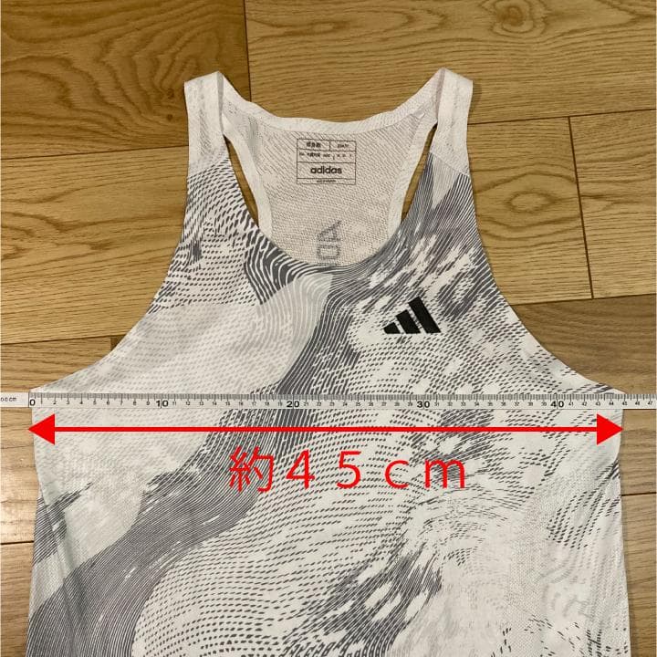 アディダス　アディゼロ　 シングレット　メンズSサイズ