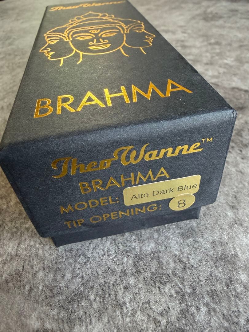 新品Theo Wanne BRAHMA アルト マウスピース ダークブルー 8