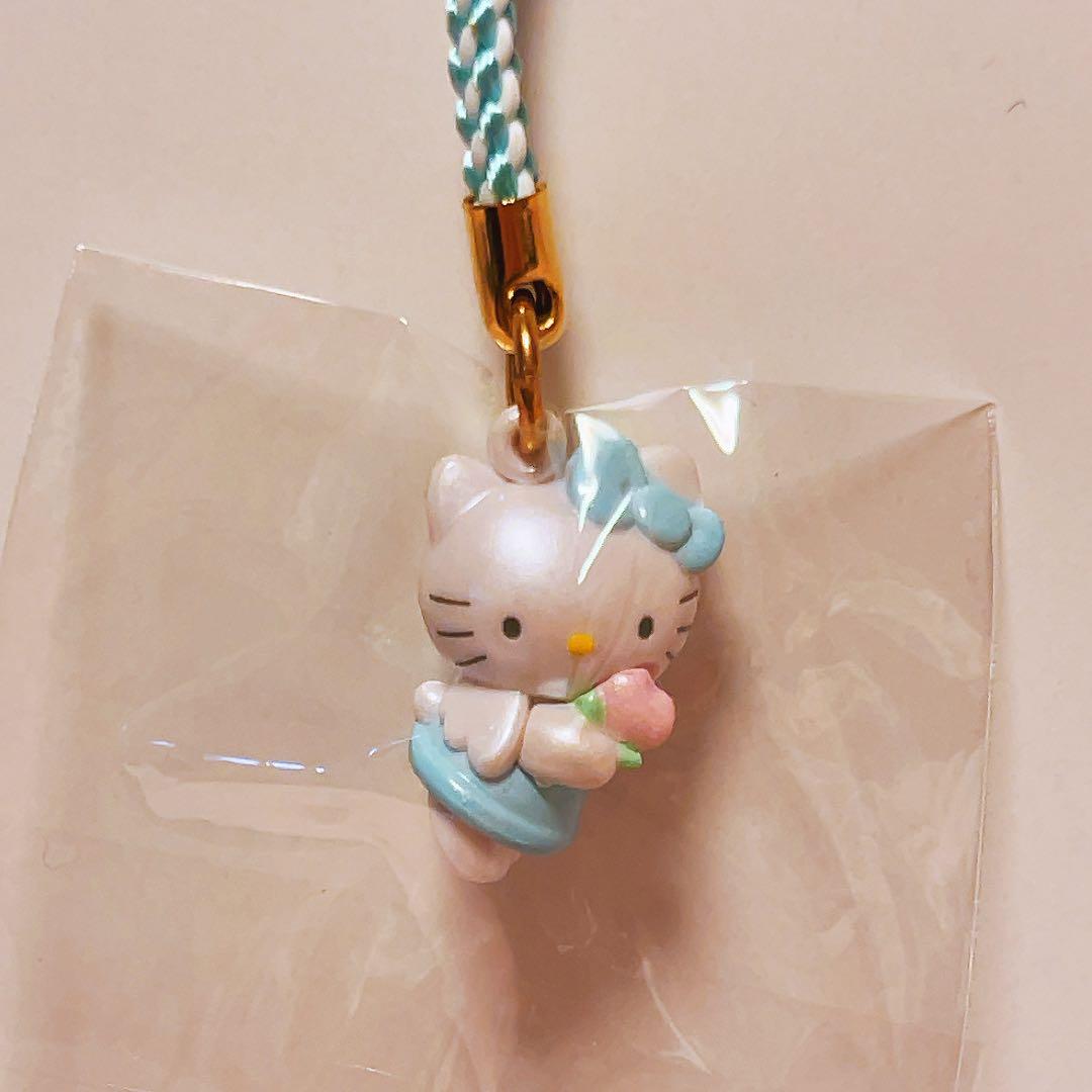 希少レア　ハローキティ　ミミィ　根付け　2002年製 エンジェル　サンリオ