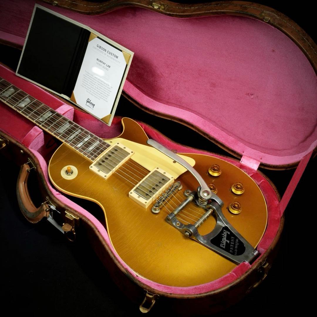 ギター Gibson CS Murphy Lab R7 Les Paul Bigsby