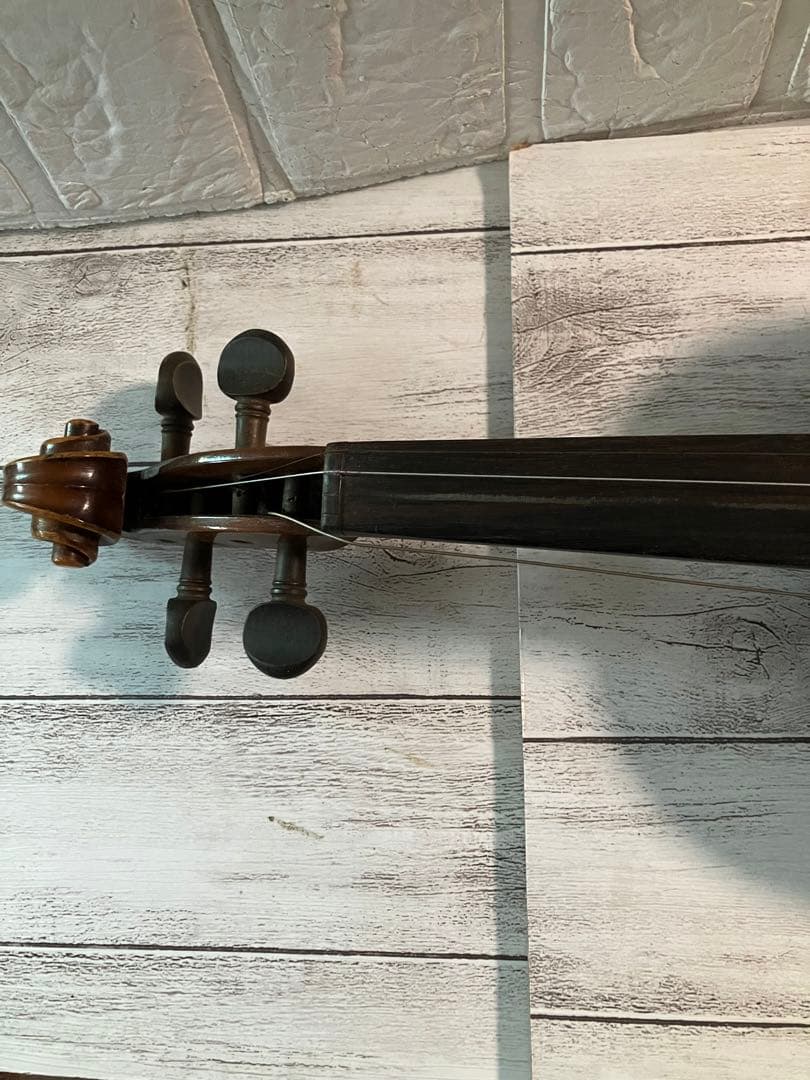 木製ブラウンバイオリン本体