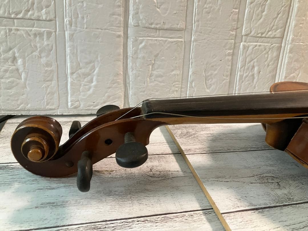 木製ブラウンバイオリン本体