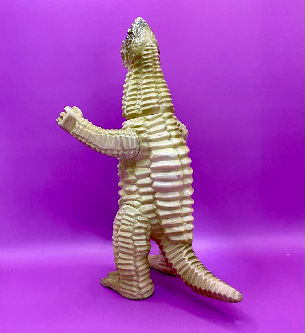 マルサン初期 レッドキング 美品 ソフビ人形 首は接着ブルマァクM1号ドクロ怪獣