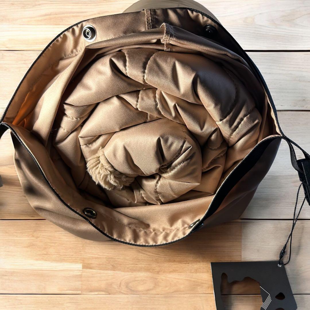 新品　LUGH魔法瓶ブランケット(6層/グラフェン) / Sサイズ　ウォルナット