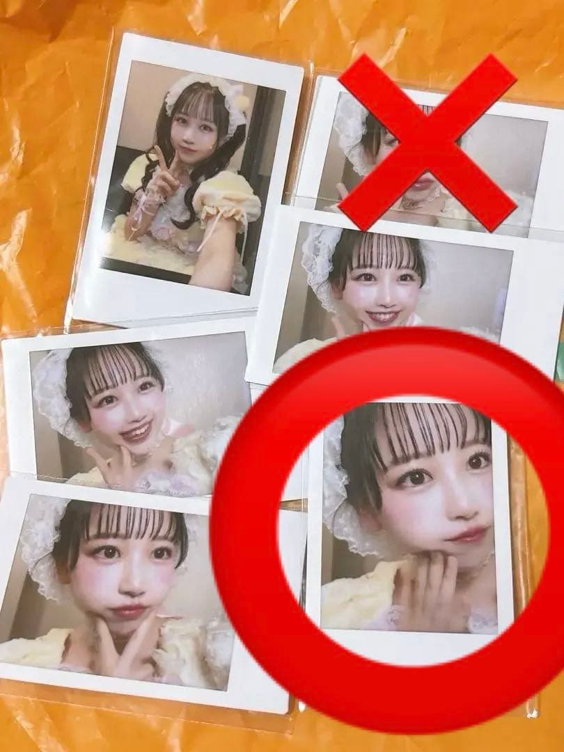 松本かれん　fruitszipper チェキ　生誕祭　オン特　5種