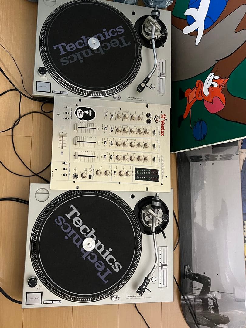 DJ機材 Technics SL-1200MK3D, 5 VESTAX PVC-275