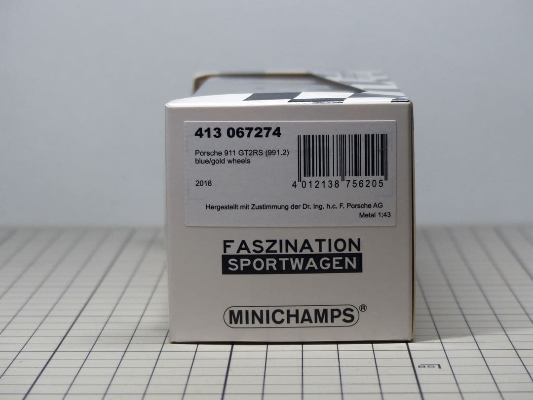 MINICHAMPS ミニチャンプス 991.2 GT2RS マイアミブルー