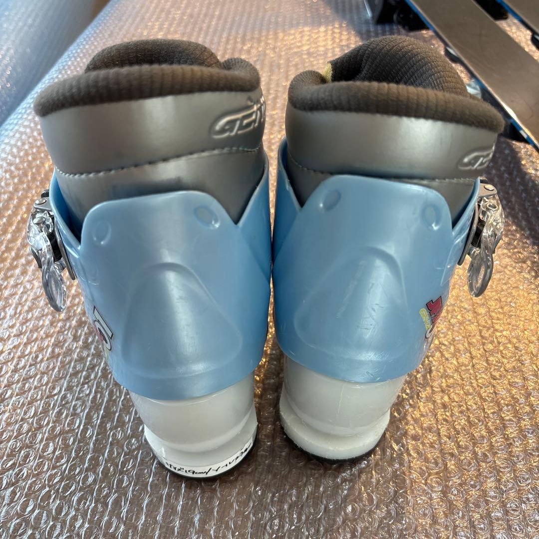 ジュニアスキーセット　SMALLOW 100cm 19cm未使用ストック付