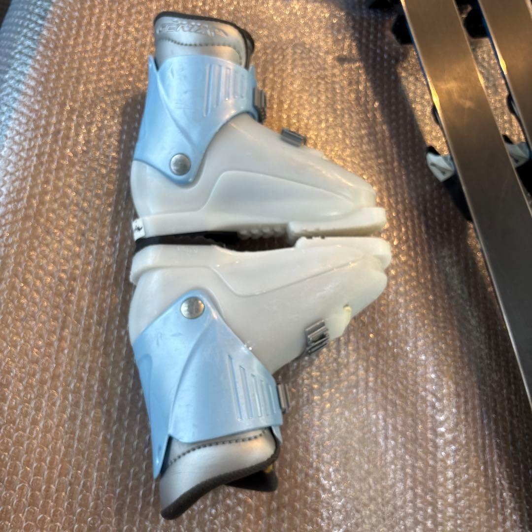 ジュニアスキーセット　SMALLOW 100cm 19cm未使用ストック付