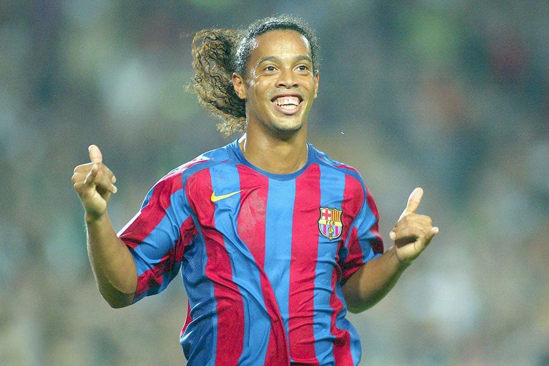 Nike バルセロナ ユニフォーム 05/06 ロナウジーニョ10 TIEMPO