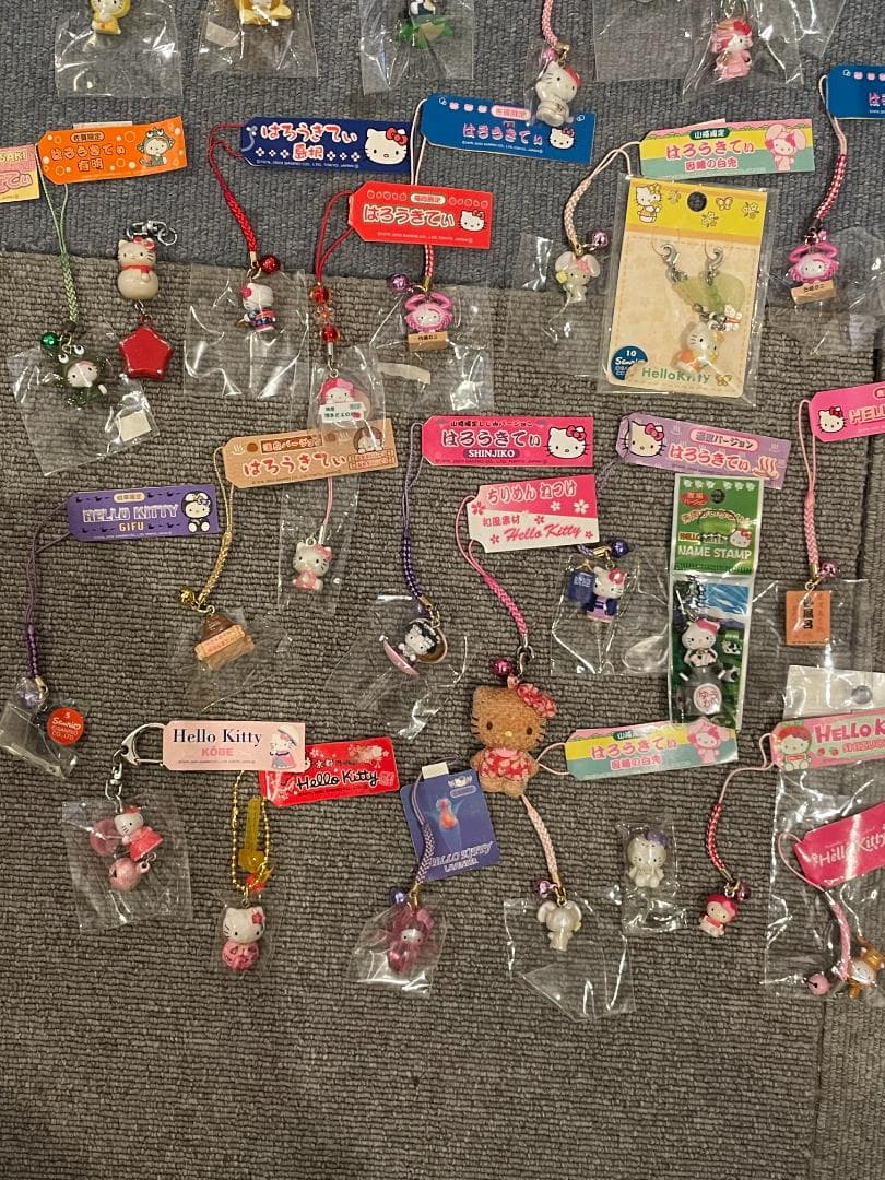 合*3様 ハローキティ 根付　ぬいぐるみボールペン等まとめセット　サンリオ　ご当
