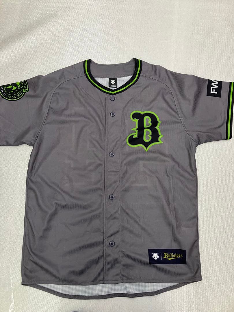 オリックス頓宮　刺繍ユニフォーム