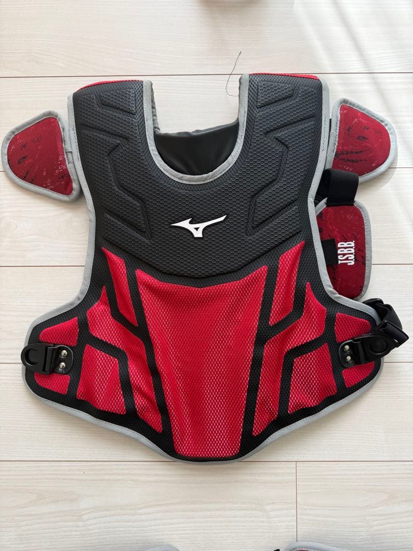 ミズノ MIZUNO限定 軟式捕手防具3点セット 24ミズノセレクションモデル