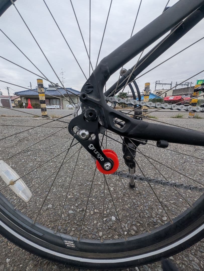 キャノンデール　ピスト仕様　街乗り最適　シングルスピード