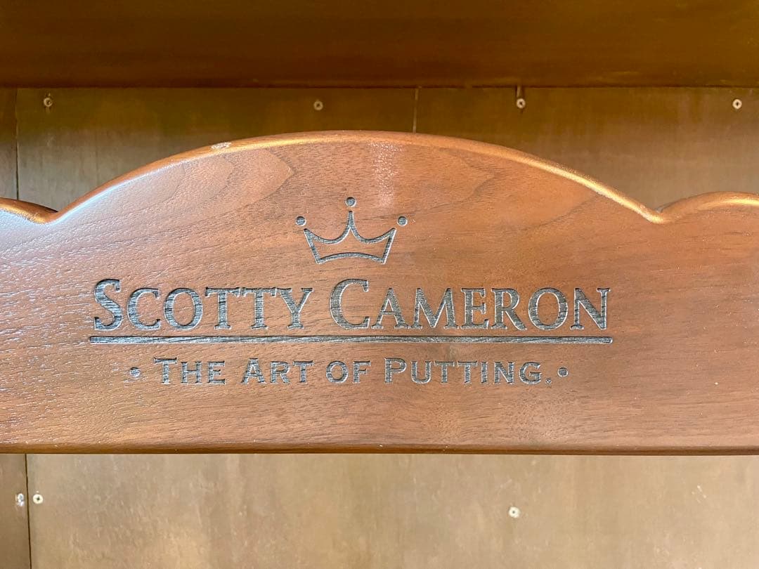 Scotty Cameron パターラック 4本用 木製