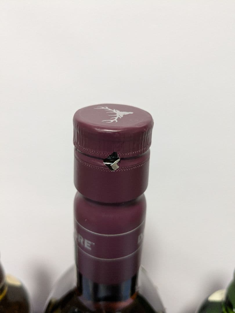 THE DALMORE 12年 、山崎ミニボトル、白州ミニボトル、3本セット。