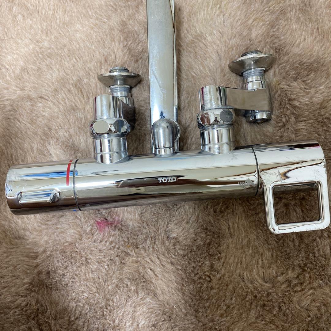 TOTO シャワー混合栓 クロムメッキ