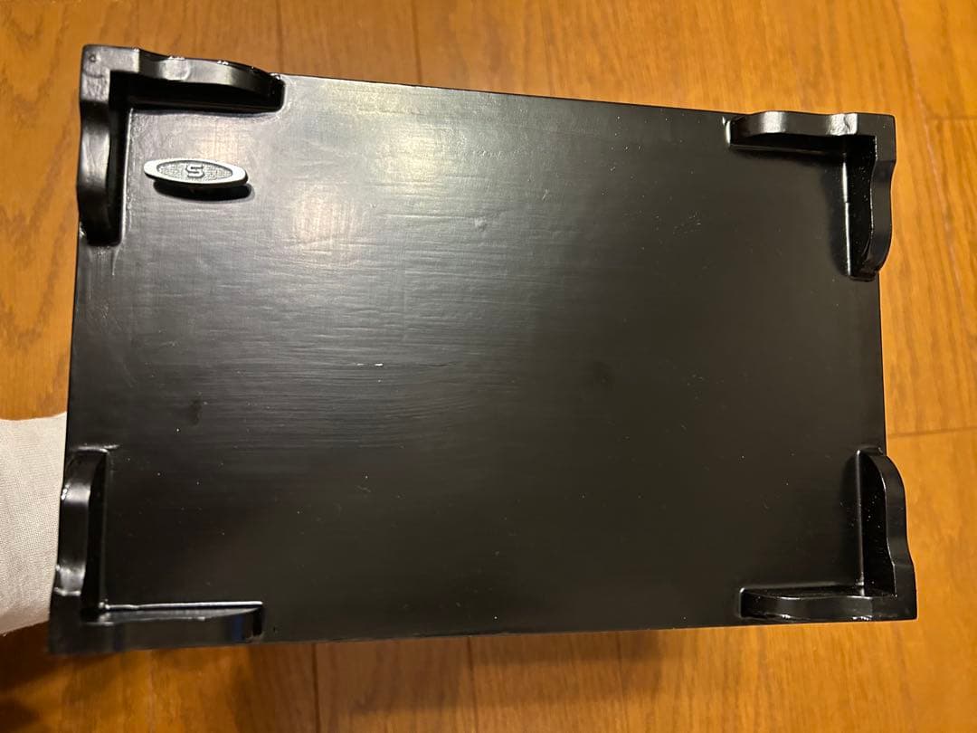 会津塗ジュエリーボックス オルゴール　鍵付き