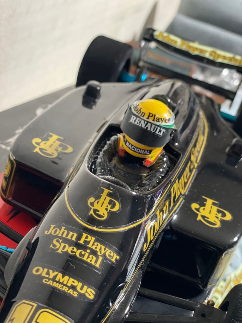 f104 Lotus 97T アイルトン・セナ 1/10 デカール残付き
