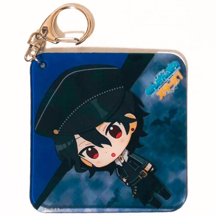 新品★あんスタ【零＆薫＆晃牙】カラオケの鉄人★ふにふにコースター型ストラップ