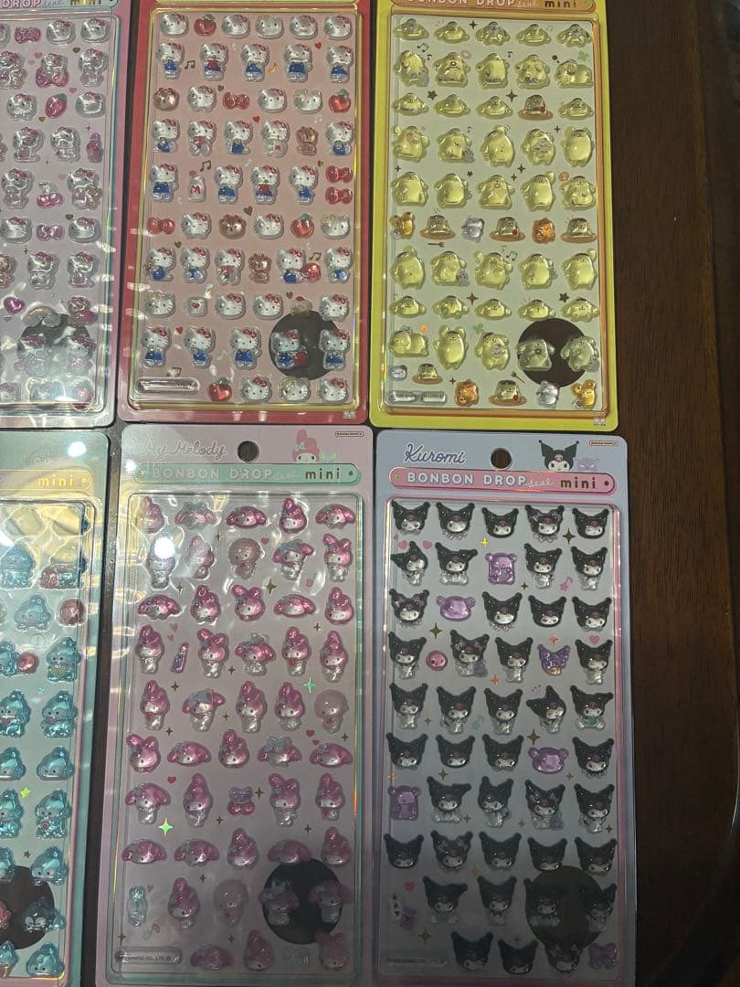 サンリオ ボンボンドロップシール ミニ 8種 セット①