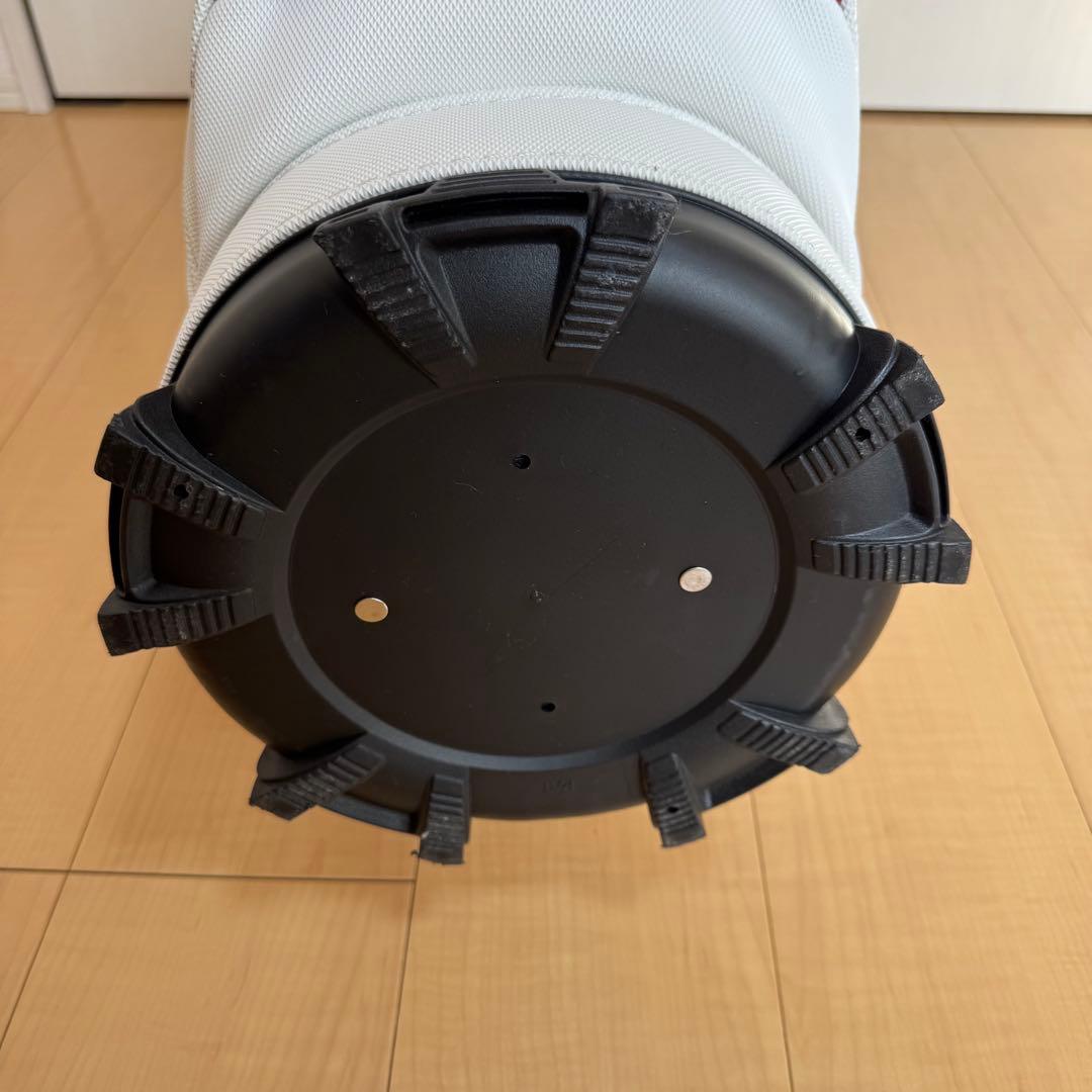   キャディバッグ ホワイト 9.5型