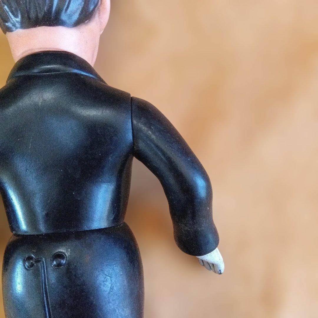 昭和レトロ 中嶋製作所 タイガーマスク ソフビ レッドデスマスク ミスターX