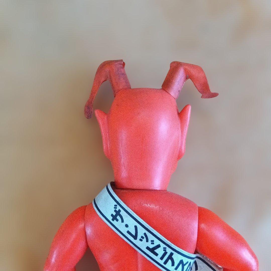 昭和レトロ 中嶋製作所 タイガーマスク ソフビ レッドデスマスク ミスターX