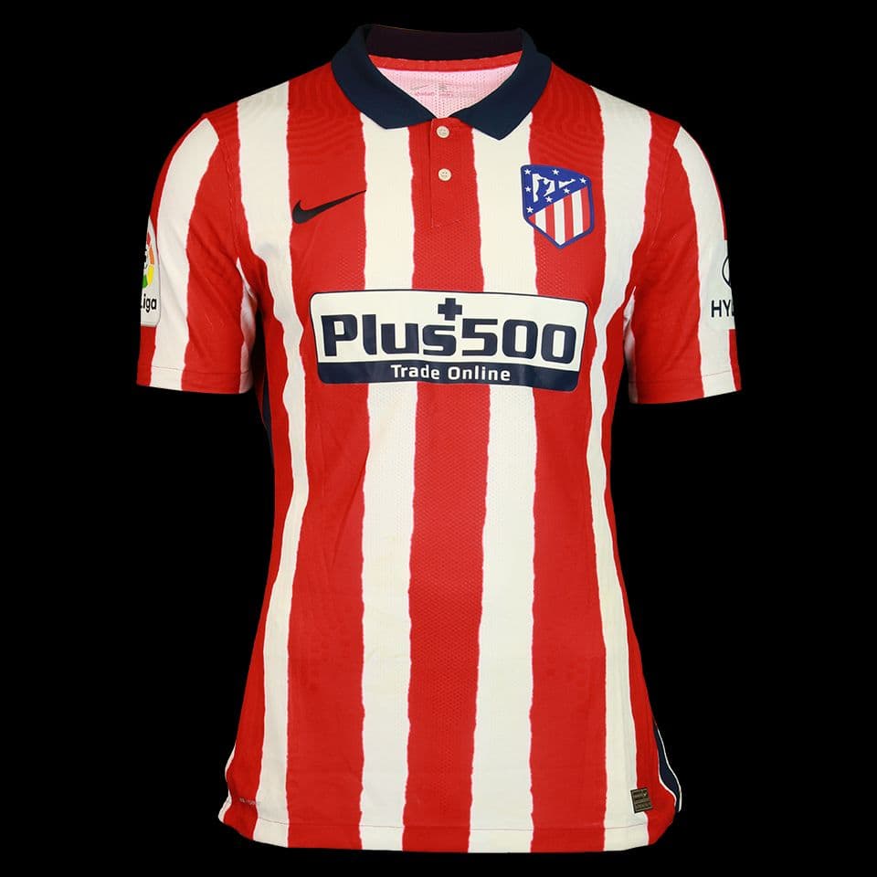 証明書付きジョアン・フェリックス 実使用サイン入りユニフォーム fcバルセロナ