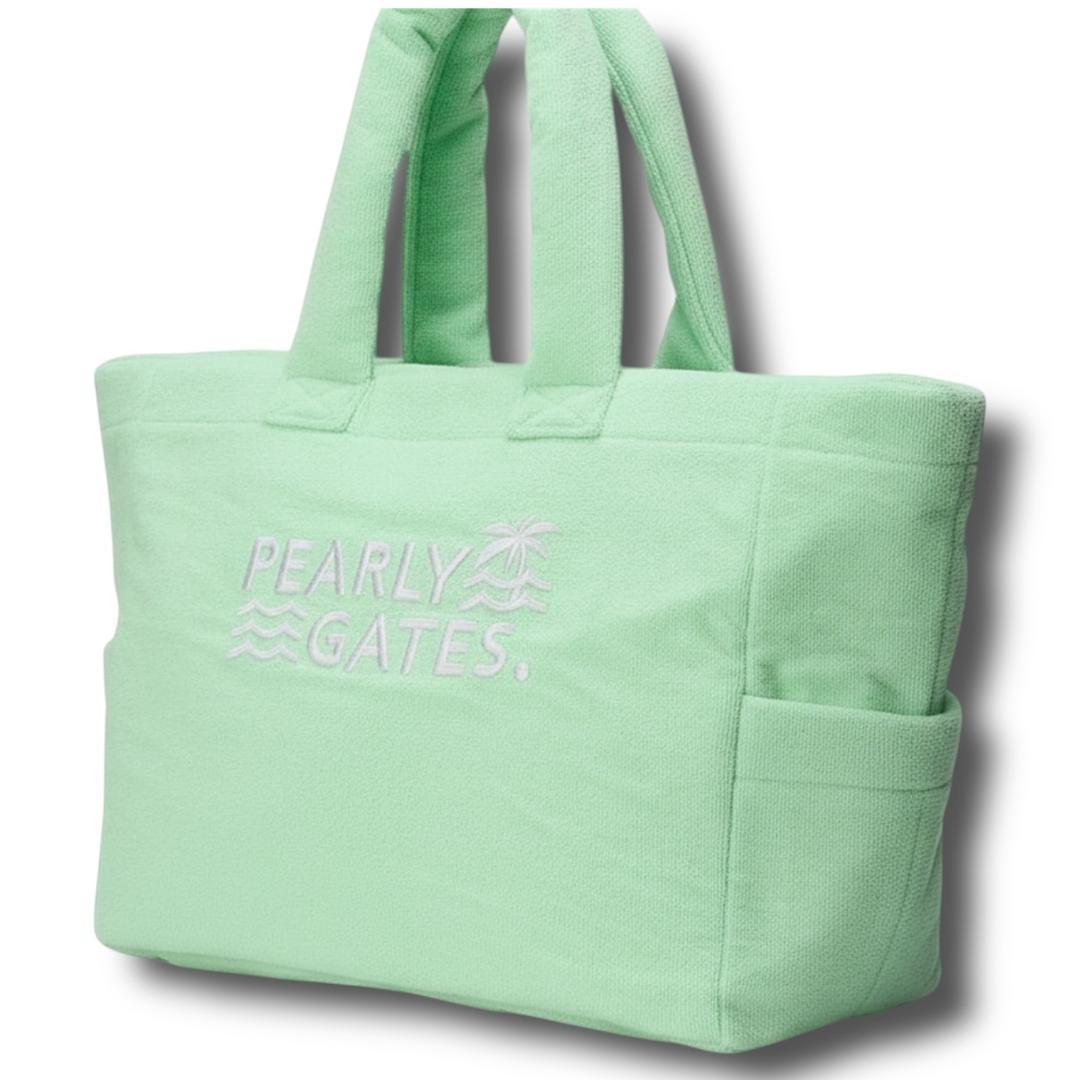 パーリーゲイツ パイル生地 大容量 ロッカー バッグ ロゴ刺繍 140 新品