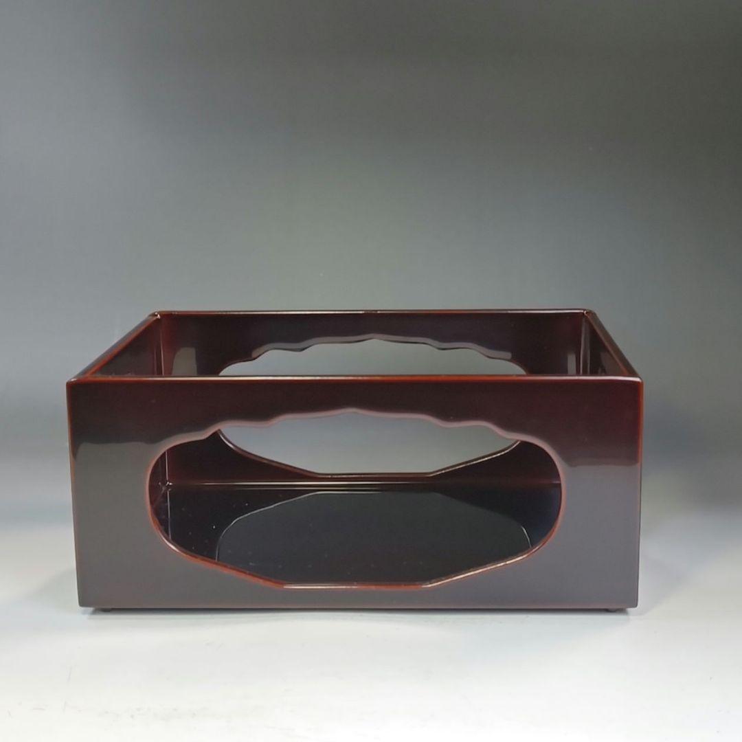 イ842 煙草盆『塗師　助田宗明』『煙草盆　莨盆　共箱』茶道具