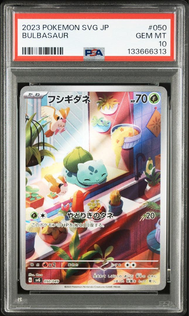 【 PSA10、3連番】フシギダネ.ヒトカゲ.ゼニガメ　スペシャルデッキセット