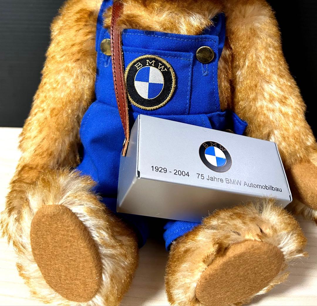 Steiff x  コラボ　BMW75周年記念限定　テディベア タグ付き