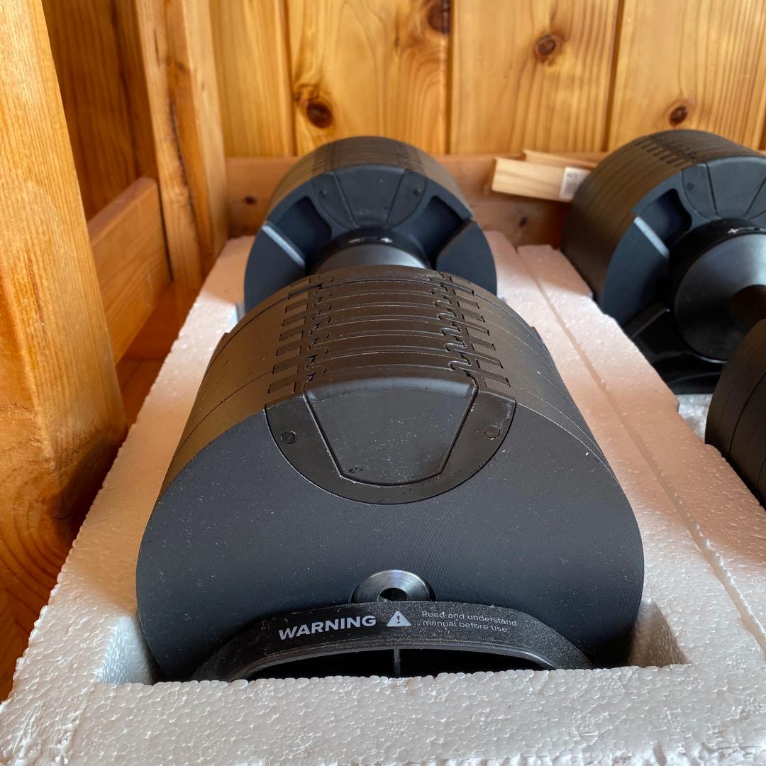 フレックスベル 可変式ダンベル 32kg 黒 2個セット（ほぼ新品）