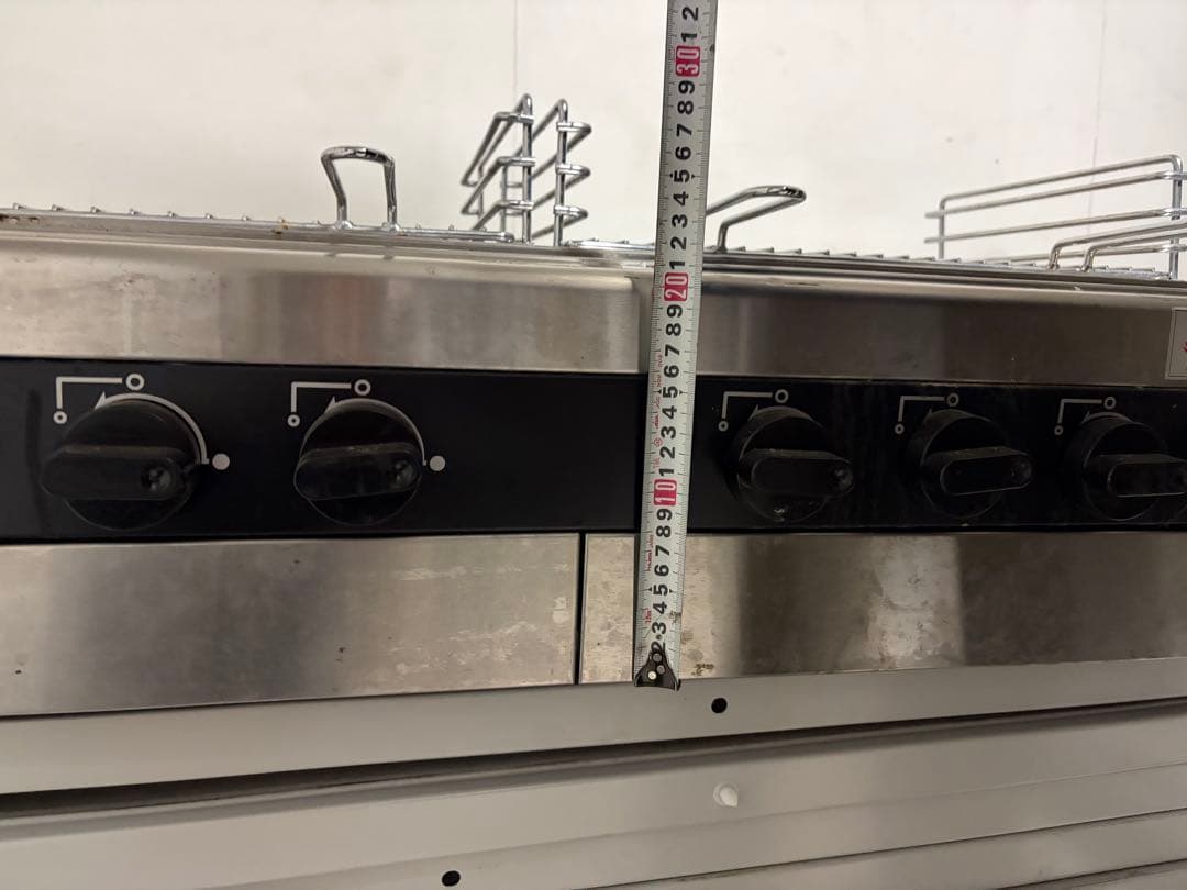 tanico 大型5バーナーグリル 焼き網付き