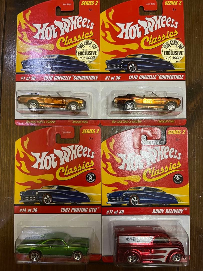 Hot Wheels Classics シリーズ2 ミニカーセット