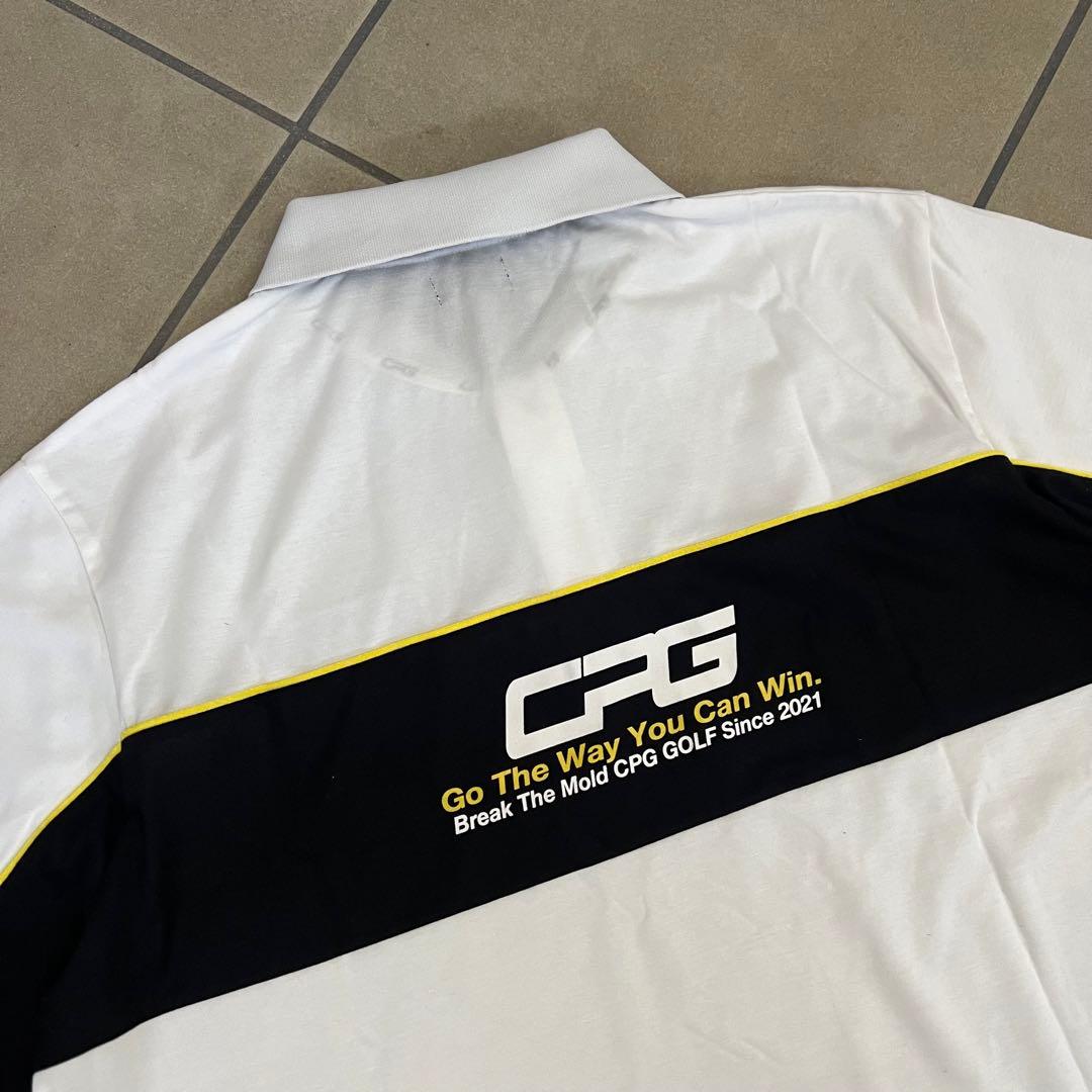 【新品】CPG GOLF シーピージーゴルフ　ポロシャツ　メンズ　4 XL