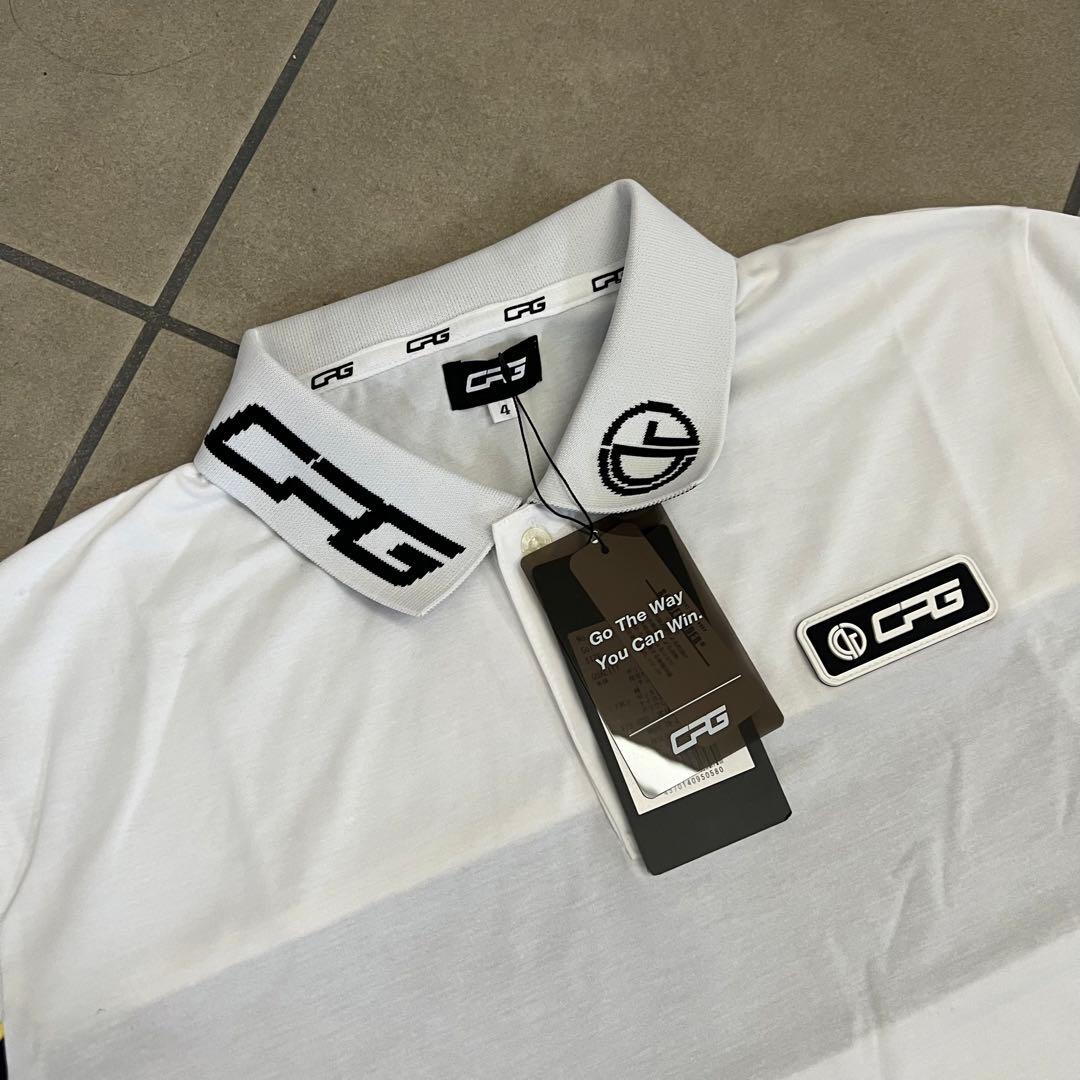 【新品】CPG GOLF シーピージーゴルフ　ポロシャツ　メンズ　4 XL