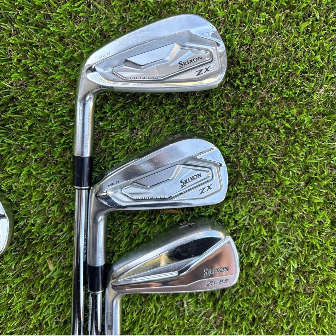 レフティ　スリクソン ZX5 Mk2 アイアン 5本 zu85ユーティリティセッ