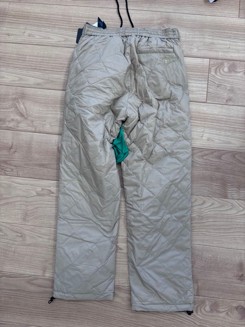 ビームスゴルフ　TAION コラボ　リバーシブル ダウンパンツ　L