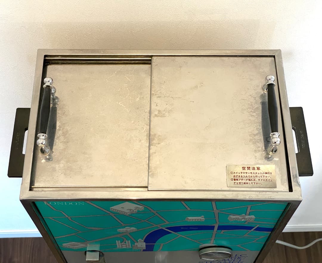 ベ*ィ様 ヤスター製 タオルスチーマー 早沸式 タオル蒸し器+専用ステンレス台座