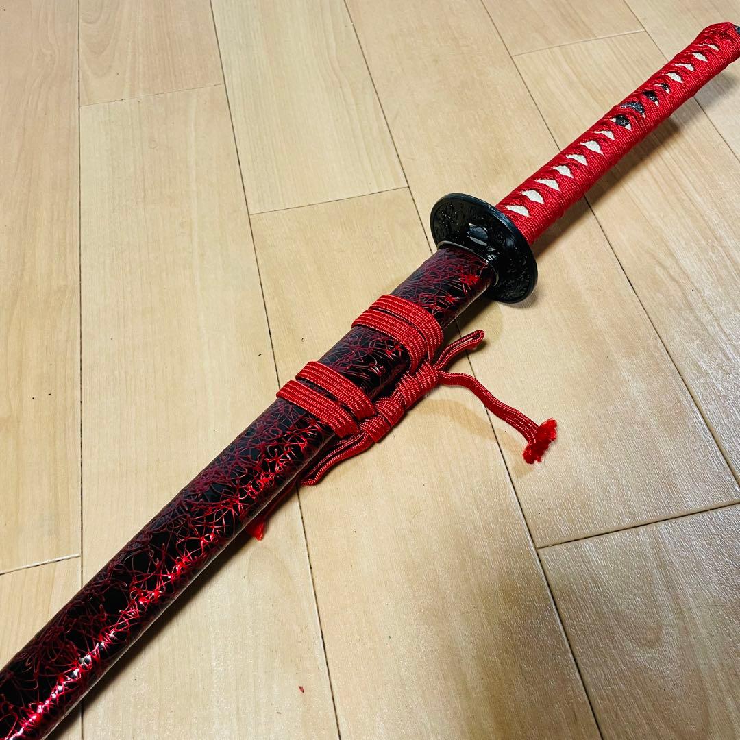 模造刀 日本刀　赤　赤雲 美術刀 刀