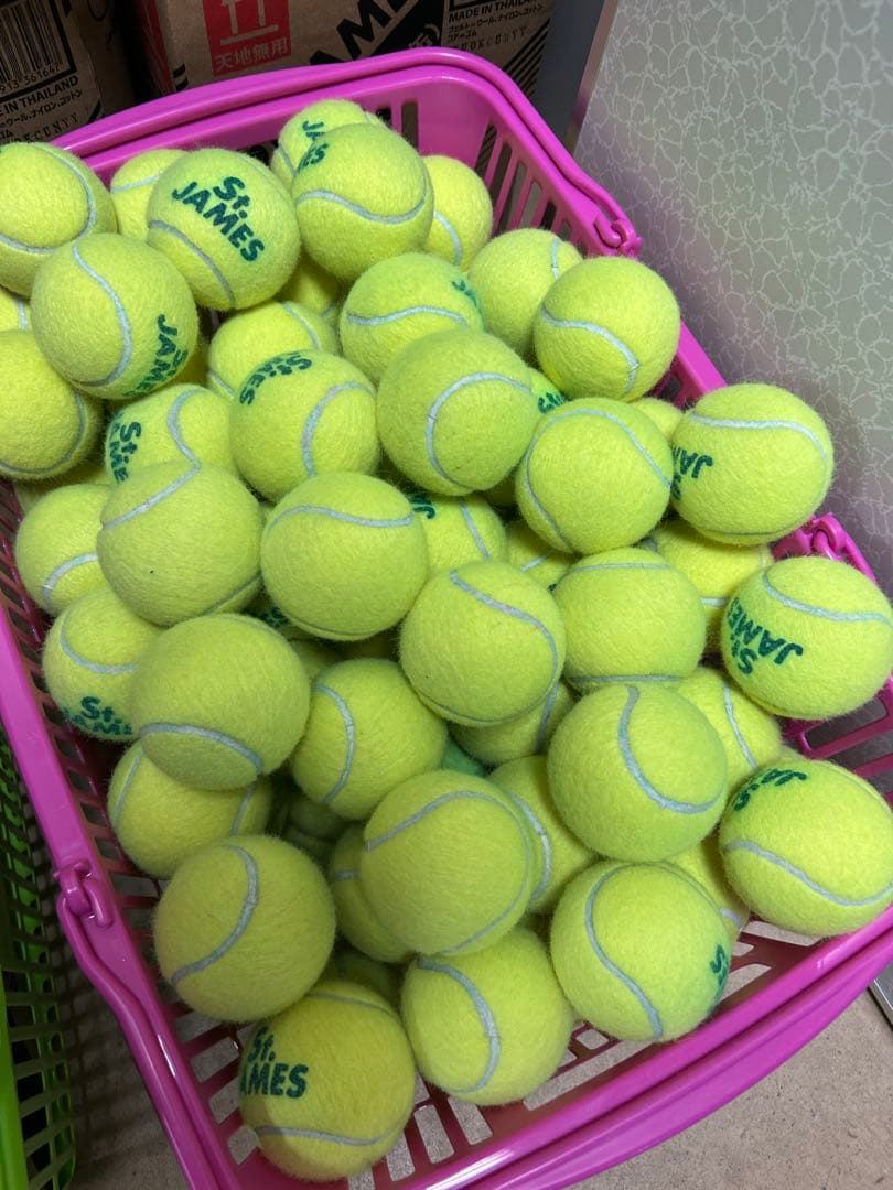 そうまパパ専用　中古テニスボール 1試合使用セントジェームス100球