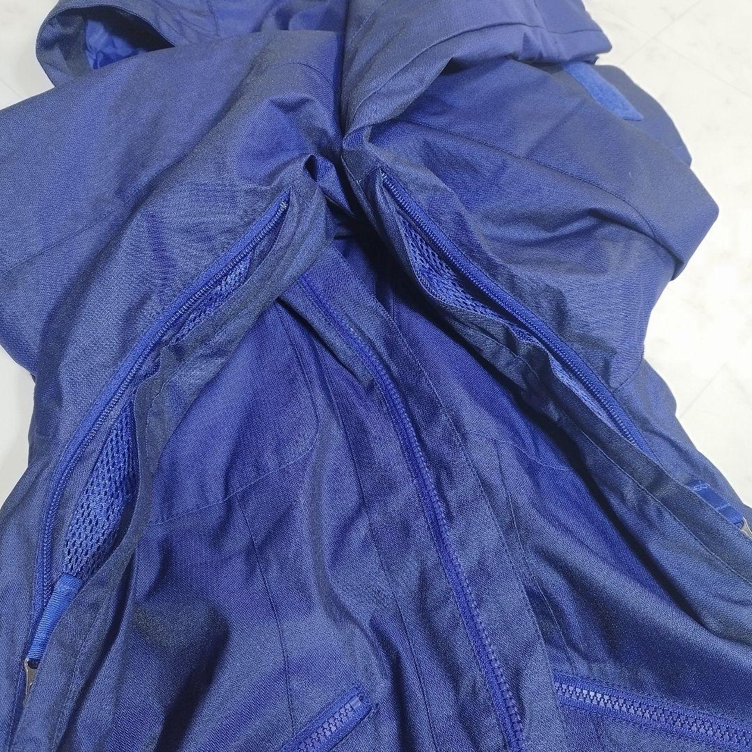 極美品　BURTON　スノボウェア　スキー　上着　ジャケット　青　S